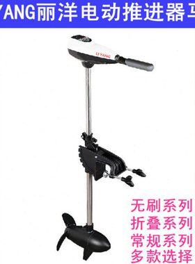 G24V电动马达挂机48V丽洋珀尔AN12VY冲锋舟船外机LI电动推进器