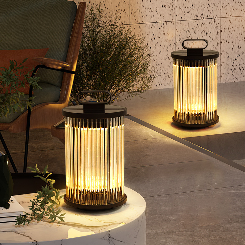 庭院草坪灯户外防水太阳能手提灯