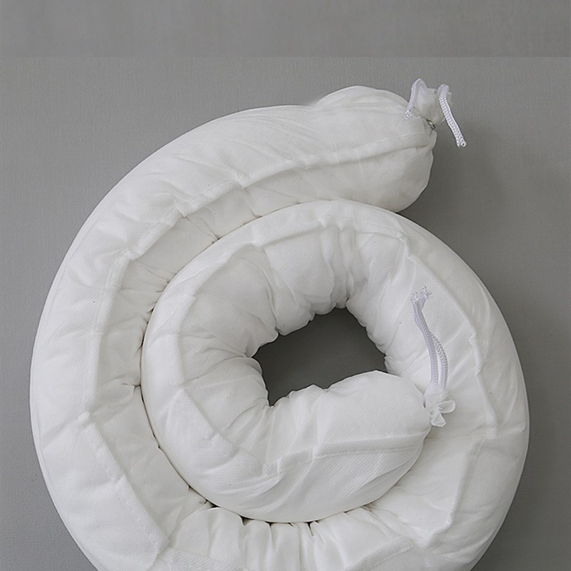 杰易净工业吸油索围油栏吸u油袜吸油栏拦油索加油站专用7.6cm