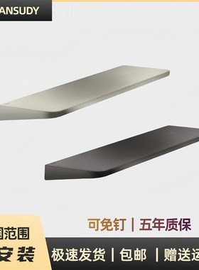 德国汉斯Axor置物架雅生通用圆形E搁板浴室储物层架免打孔镜前层