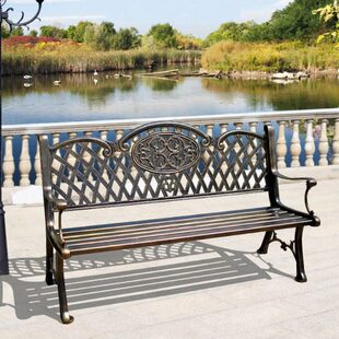 靠背椅公园长椅排广场座椅休闲椅户外公园椅室外条椅园林尚伦凳子