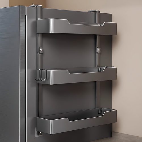 冰箱侧边收纳架多层壁挂神器