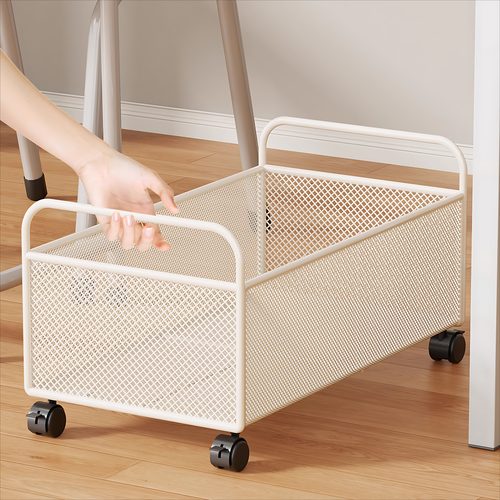 学生书本收纳箱可移动书筐