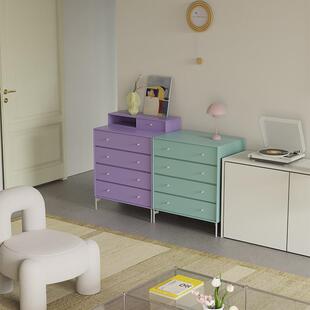 独也/Montana斗柜多巴胺定制奶油风储物柜卧室中古丹麦设计复刻