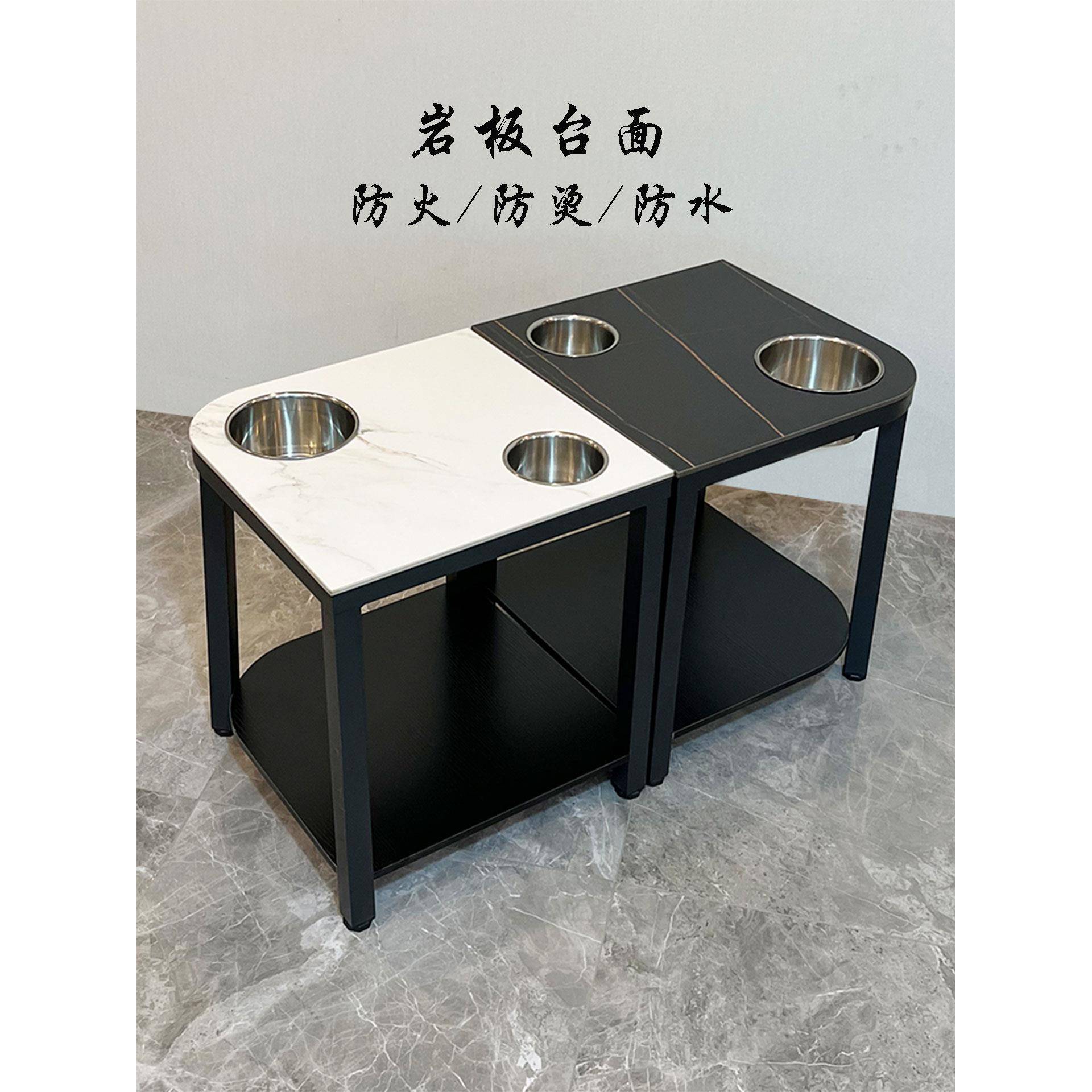 高端无障碍豪华风格棋牌室茶室俱乐部台球室麻将机咖啡桌茶架茶几