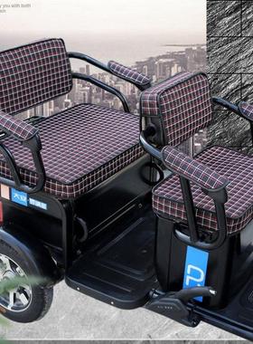 立马LM1200DZK-3电动三轮车坐垫套防晒防水加厚皮革四季通用座套