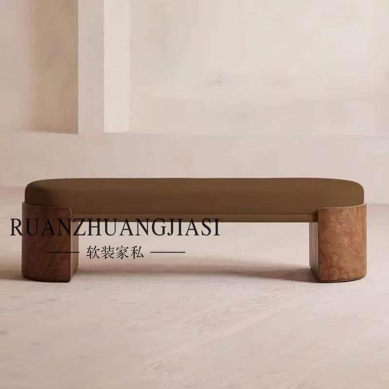 北欧简约实木布艺长凳客厅沙发凳卧室中古床尾凳衣帽间休息换鞋凳,住宅家具,床尾凳/长凳,淘宝优惠券,粉丝福利购,淘宝优惠卷
