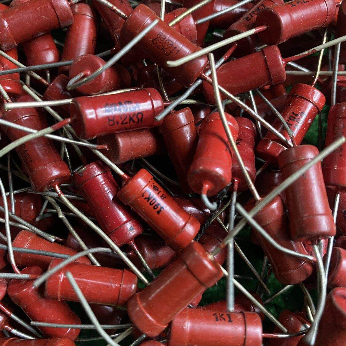 2w金属膜军工大红袍电阻真空管胆机功放发烧系列电阻1包价约170个