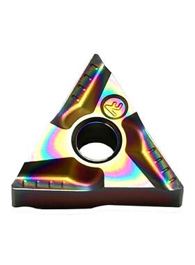 数控刀片高硬WNMG08040408不锈钢淬火钢车床用桃型镀彩外圆车刀片