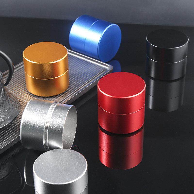迷你小号铝合金车载随身便携密封茶叶罐子简约金属罐家用防潮定制,餐饮具,茶叶罐,淘宝优惠券,粉丝福利购,淘宝优惠卷