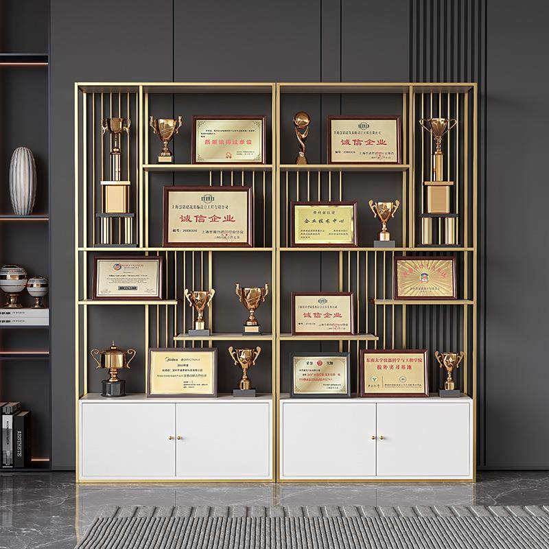 荣誉墙展示柜办公室隔断置物架奖杯证书展示架奖牌手办陈列架书架,商业/办公家具,办公储物柜,淘宝优惠券,粉丝福利购,淘宝优惠卷