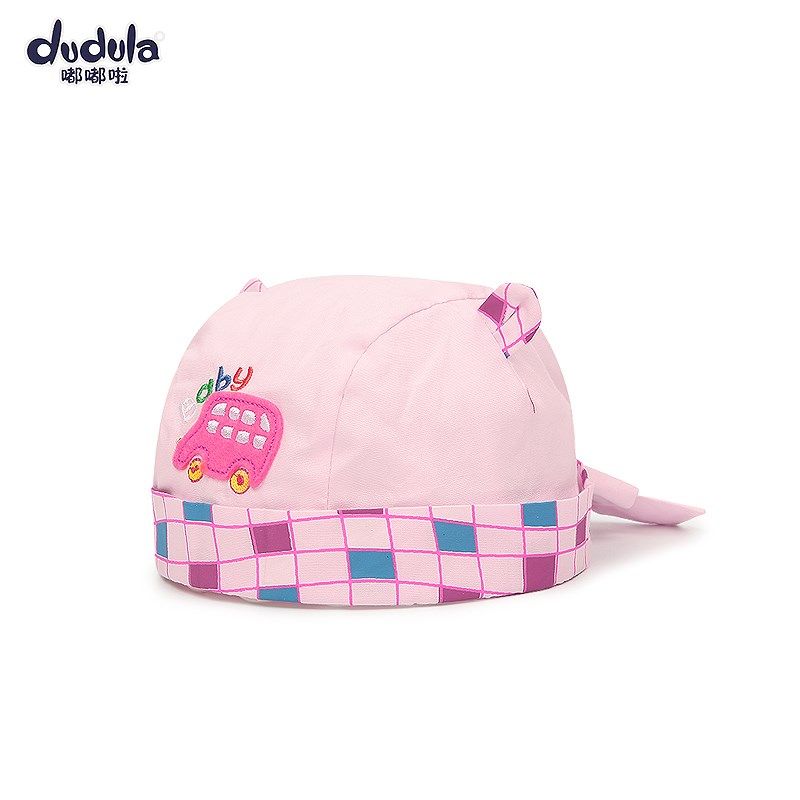 春夏儿童海盗帽男女孩套头帽秋季宝宝棉帽小孩嘻哈帽幼儿胎帽透气