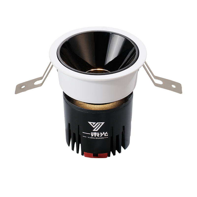 一束光聚光射灯小山丘24度光束角嵌入式75孔别墅酒店餐厅洗墙筒灯