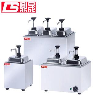 Q1保温酱汁机恒温容器巧克力果酱保温机 鼎晟商用单双三缸DS