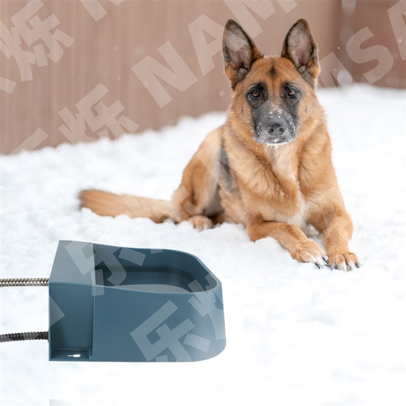 宠物用品加热碗自动储水浮球猫狗恒温碗防咬线保温水碗宠物饮水器