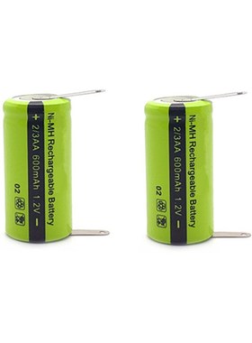 2/3AA 600mAh 1.2V 飞 刮胡刀电池 FS870 871 872 873 875 FS876