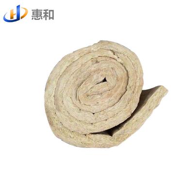 耐高温防火隔热玻璃丝布高密度憎水墙体铝箔岩棉毯岩棉卷毡
