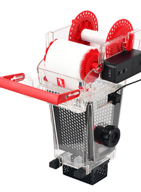 红海Reefmat鱼缸全自动过滤器卷纸过滤机底过滤改装家用替换滤布