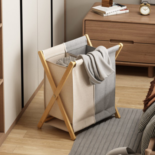 脏衣娄家用脏衣服收纳筐脏衣篮可摺叠高颜值轻奢化妆室放衣服神器