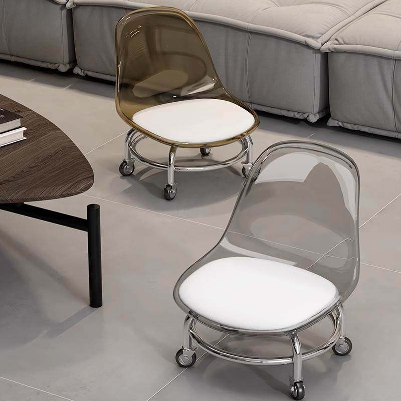 万向轮小凳子软座滑轮矮凳带娃儿童椅子靠背圆凳家用美缝修脚板凳,住宅家具,万向轮凳,淘宝优惠券,粉丝福利购,淘宝优惠卷