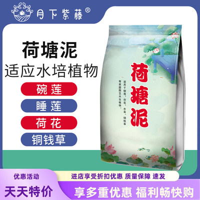 天然荷塘泥碗莲专用泥睡