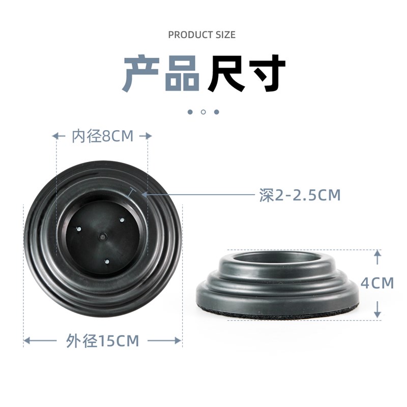 钢琴脚垫三角钢琴轮垫降噪减震隔音环保无味儿童房可用高品质