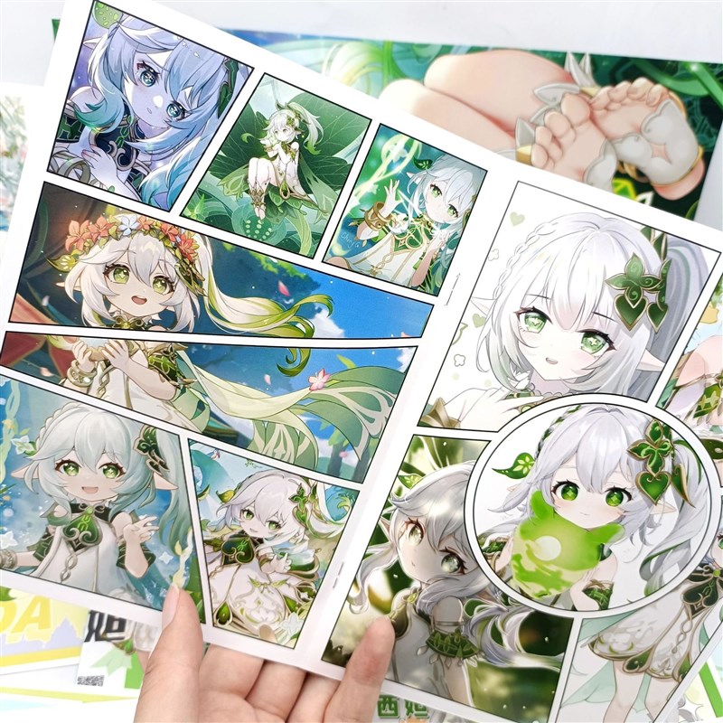 原神生日礼物芙宁娜m礼盒胡桃散兵魈卡套挂件人物周边文具学生送