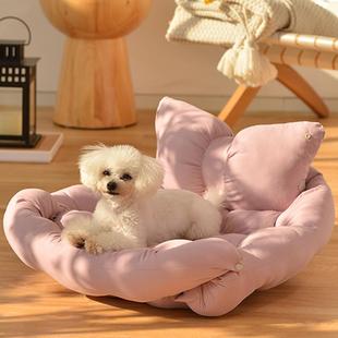 通用小型犬网红泰迪狗狗床垫子沙发猫窝冬天保暖宠物用品 狗窝四季