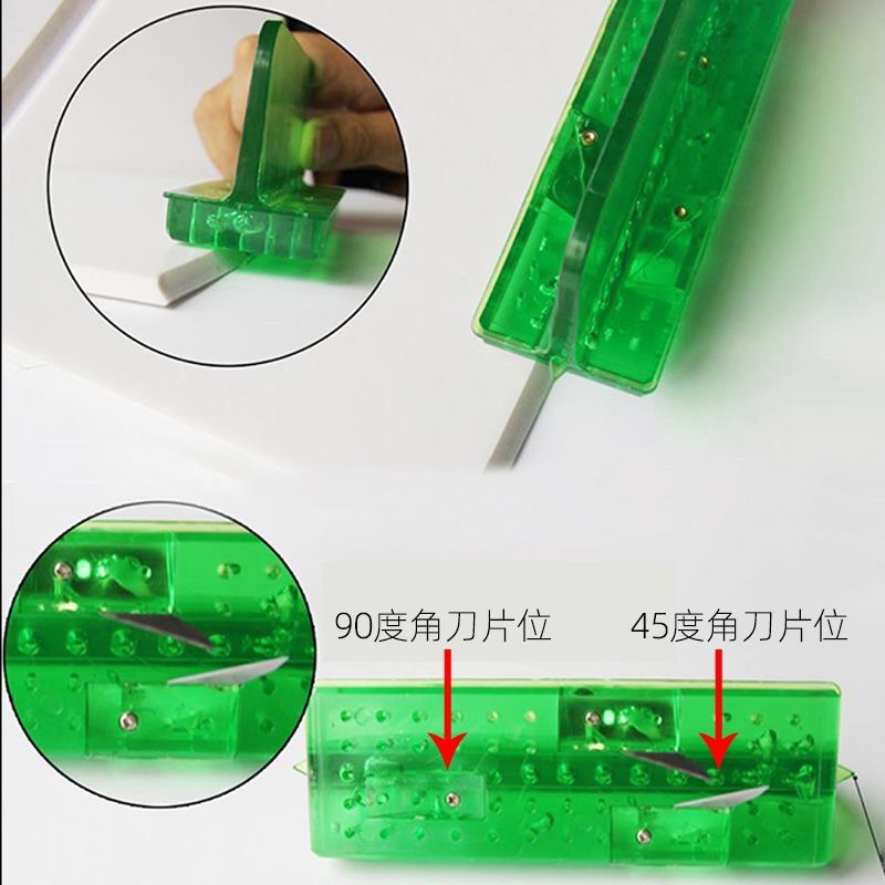 kt板开槽神器开槽机雪弗板纸板90度120度切斜边器开v槽工具倒角器