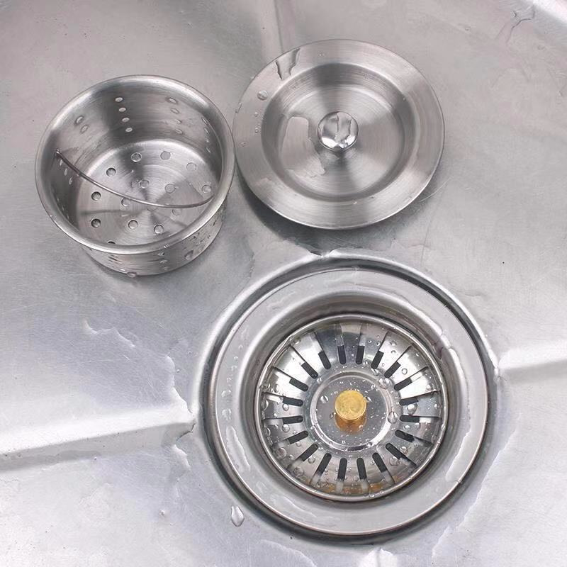 水槽老款式下水盖子厨房菜盆塞子不锈钢下水器塞头水池配件过滤网
