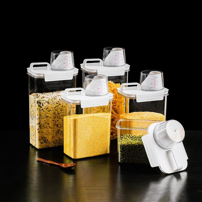 高档轻奢密封罐面粉储存防虫防潮米桶家用大米粮食五谷杂粮收纳盒