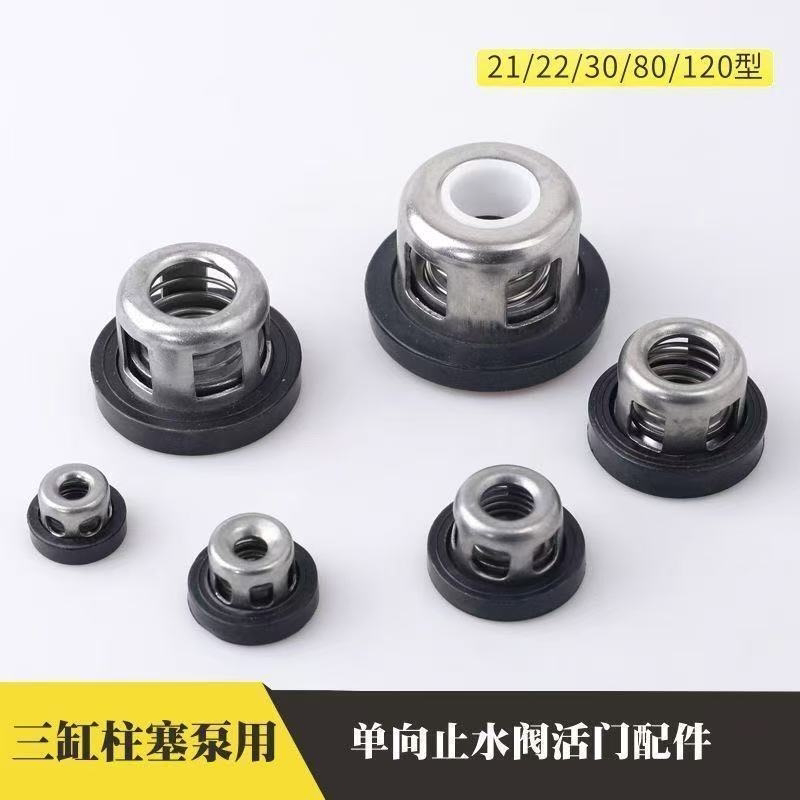 21-120型农用三缸柱塞泵单向阀活门止水阀全套水封打药机配件密封