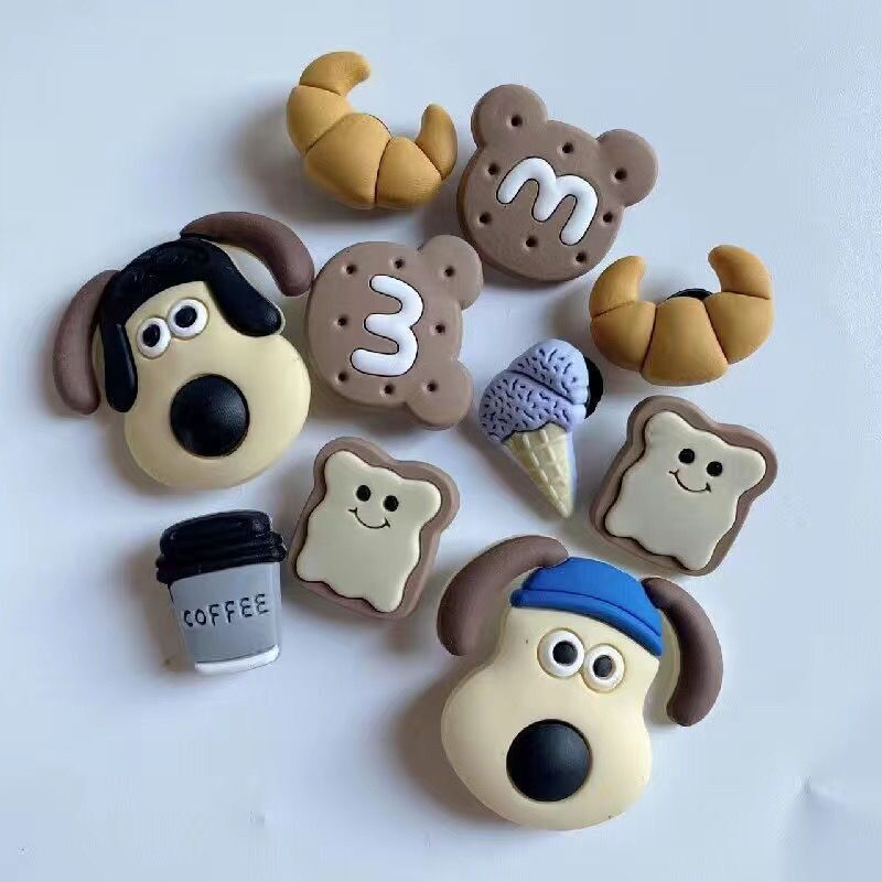 鞋扣鞋花洞洞鞋配饰 diy可拆卸装饰配件饰品可爱花朵立体鞋花卡通