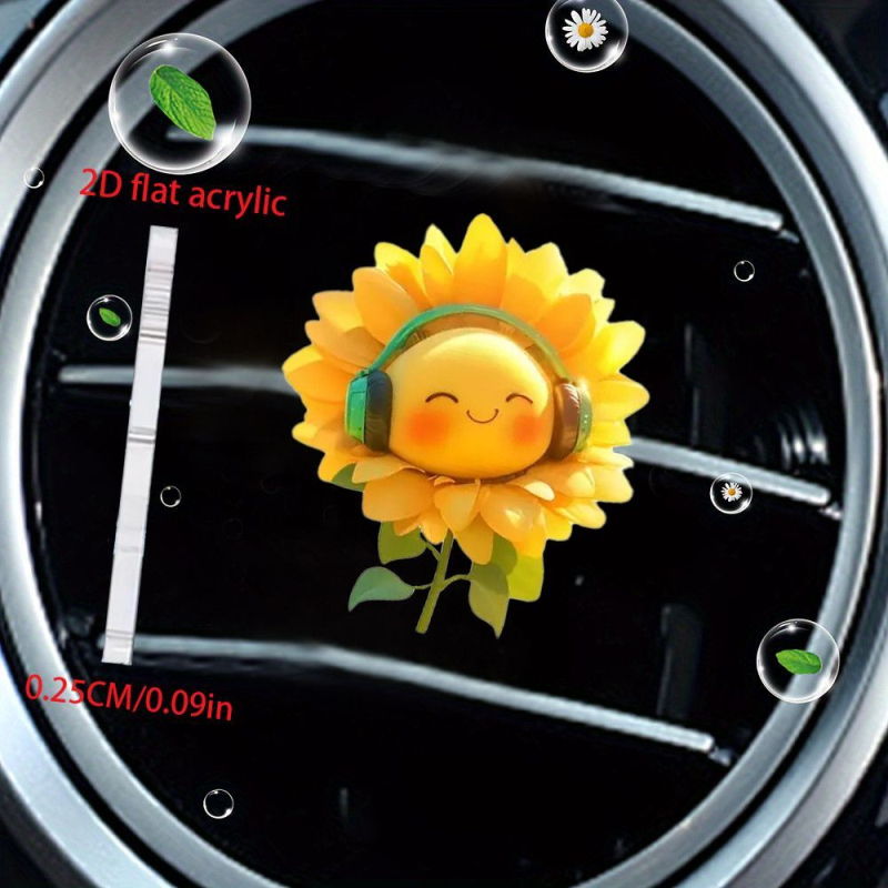 车载香薰空调出风口摆件空气清新芬香环绕 汽车用品汽车香水香薰