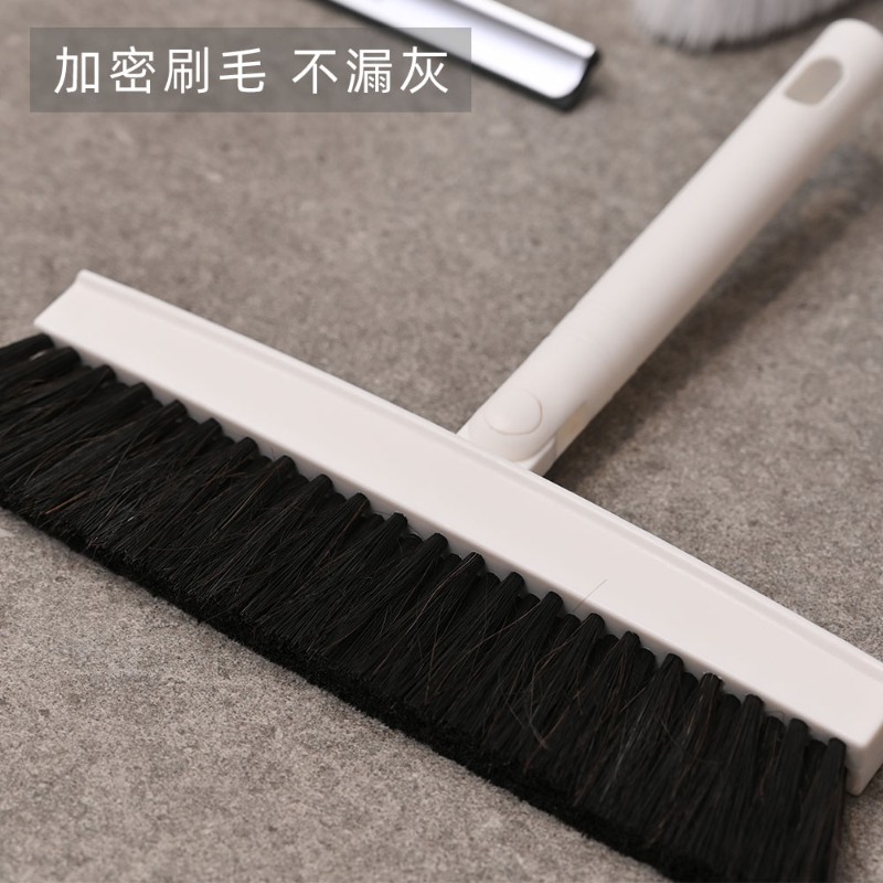 客厅家用鬓毛扫把单个不粘头发马毛扫帚塑料笤帚长柄扫地软毛套装
