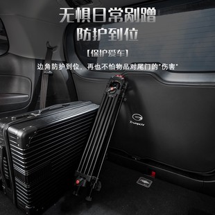 内饰用品后备箱防踢垫尾门防撞保护垫尾箱贴 适用大众揽巡汽车改装