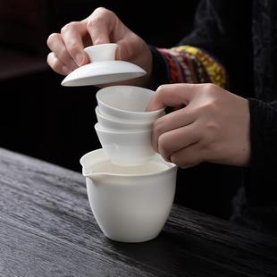 旅行茶具快客杯出差旅游便携简约高档户外家用办公车载可定制套装