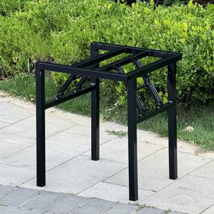 【适合小面的高桌腿】正方形折叠桌架 桌子架 桌子支架 桌子腿 高