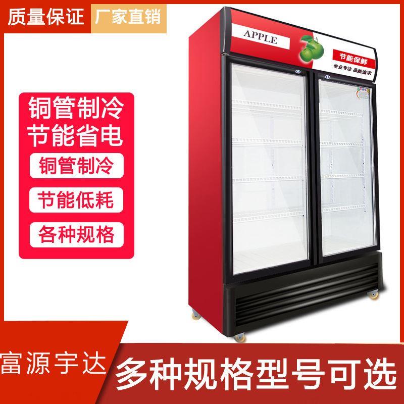 商用冷藏展示柜压缩机三年包换一天不到一度电啤酒饮料单双三门柜