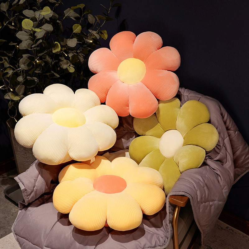 花朵抱枕被子两用二合一折叠靠枕毯子汽车办公室午睡枕头车载毛毯