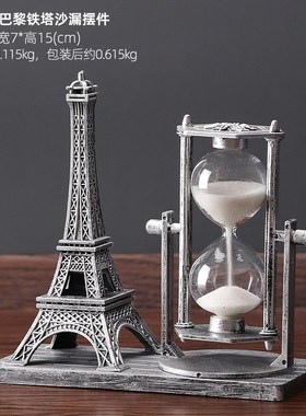 伦敦眼摩天轮沙漏创意学生礼物复古怀旧家居装Q饰摆件男女生日礼