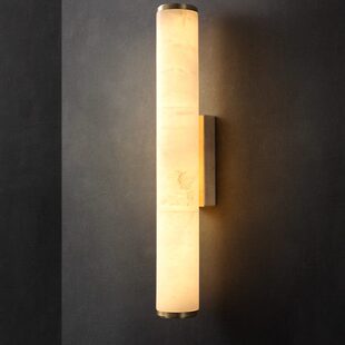 背景墙石长条复古新中式卧室壁灯云轻奢客厅装饰床头灯灯中式极简