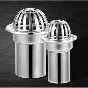 不锈钢天台地漏天沟屋面雨水槽87型雨水槽屋簷落水槽75/110/150管