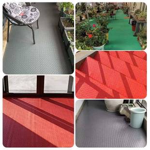 牛筋防滑地垫特厚耐磨熟胶PVC牛津革地垫阻燃绝缘工厂车间脚垫