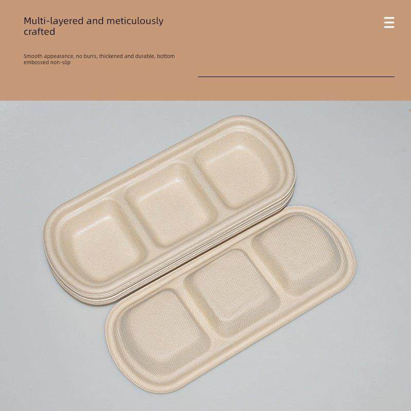 一次性日韩烤肉蘸料碟双格味碟三格碟多格小碟子火锅调料碟小碗,餐饮具,一次性餐盒,淘宝优惠券,粉丝福利购,淘宝优惠卷