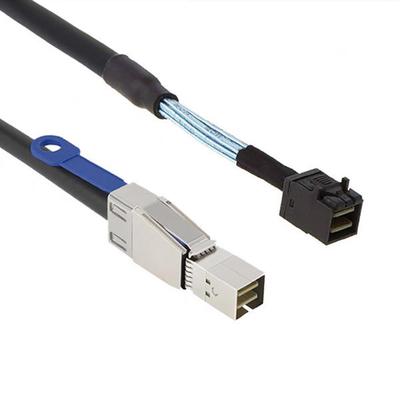 SFF8643线SFF转8087转接线 8643-8644服务器方头Minisas数据线1米