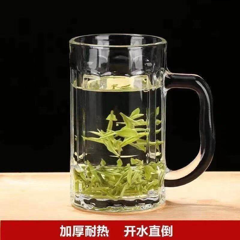 玻璃扎啤杯子茶杯啤酒新款家用大号啤酒杯家用加厚饭店把手喝水杯,餐饮具,啤酒杯,淘宝优惠券,粉丝福利购,淘宝优惠卷