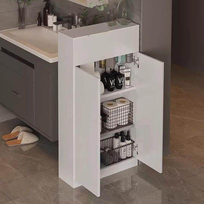 铝蜂窝防水浴室半墙隔断柜卫生间半干区超薄边柜侧柜窄边柜定制玄