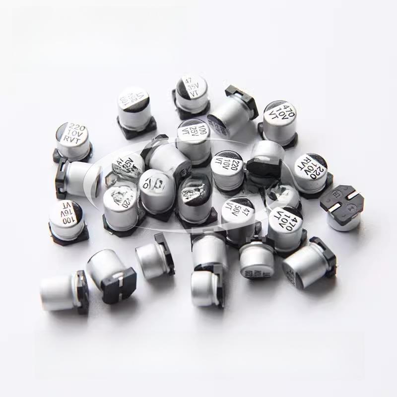 4*5.4 贴片铝电解电容0.1/2.2/3.3/4.7/10/22/47UF 10V/16/25/50V