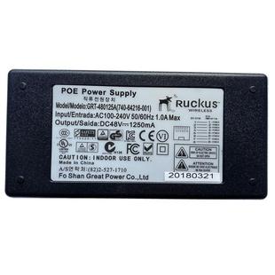 Ruckus优科902-0180-CH00原装POE电源模块48V 60W R720 R750 R730
